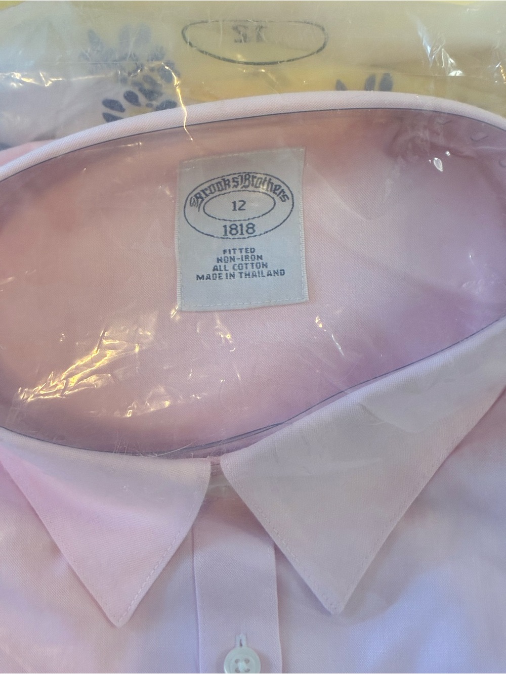 Brooks Brothers Pink Fitted Non-Iron Shirt
Size 12 - Picture 6 of 10
